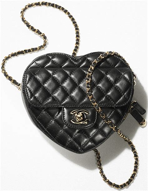 chanel heart shaped bag|chanel twin heart bag.